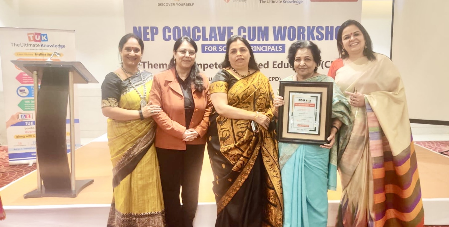 Dr. Chetna Sabharwal at an NEP conclave workshop