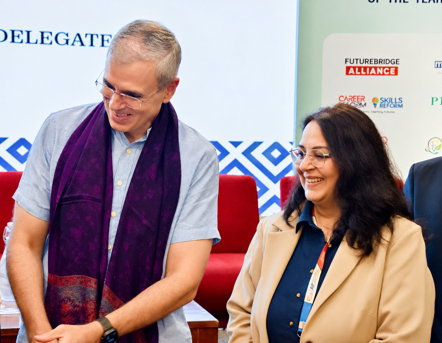 Dr. Chetna Sabharwal in conversation at the awards ceremony